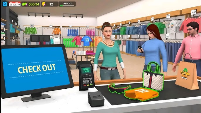 Person managing online store